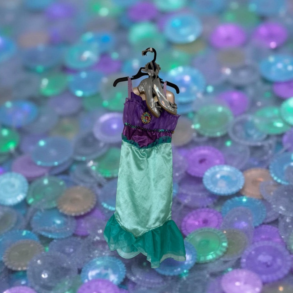 Disney Purple and Teal Kids Dress